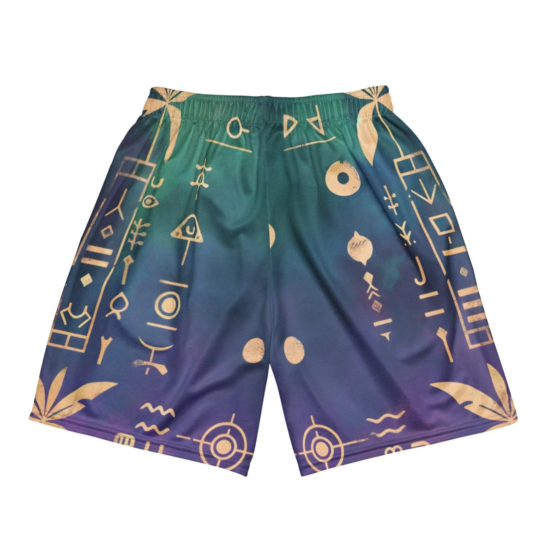 Ancient Hieroglyph Men's Gym Shorts