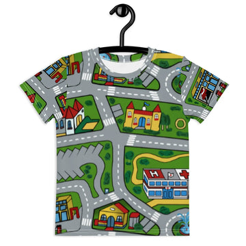 Car Carpet City Kid's Tee