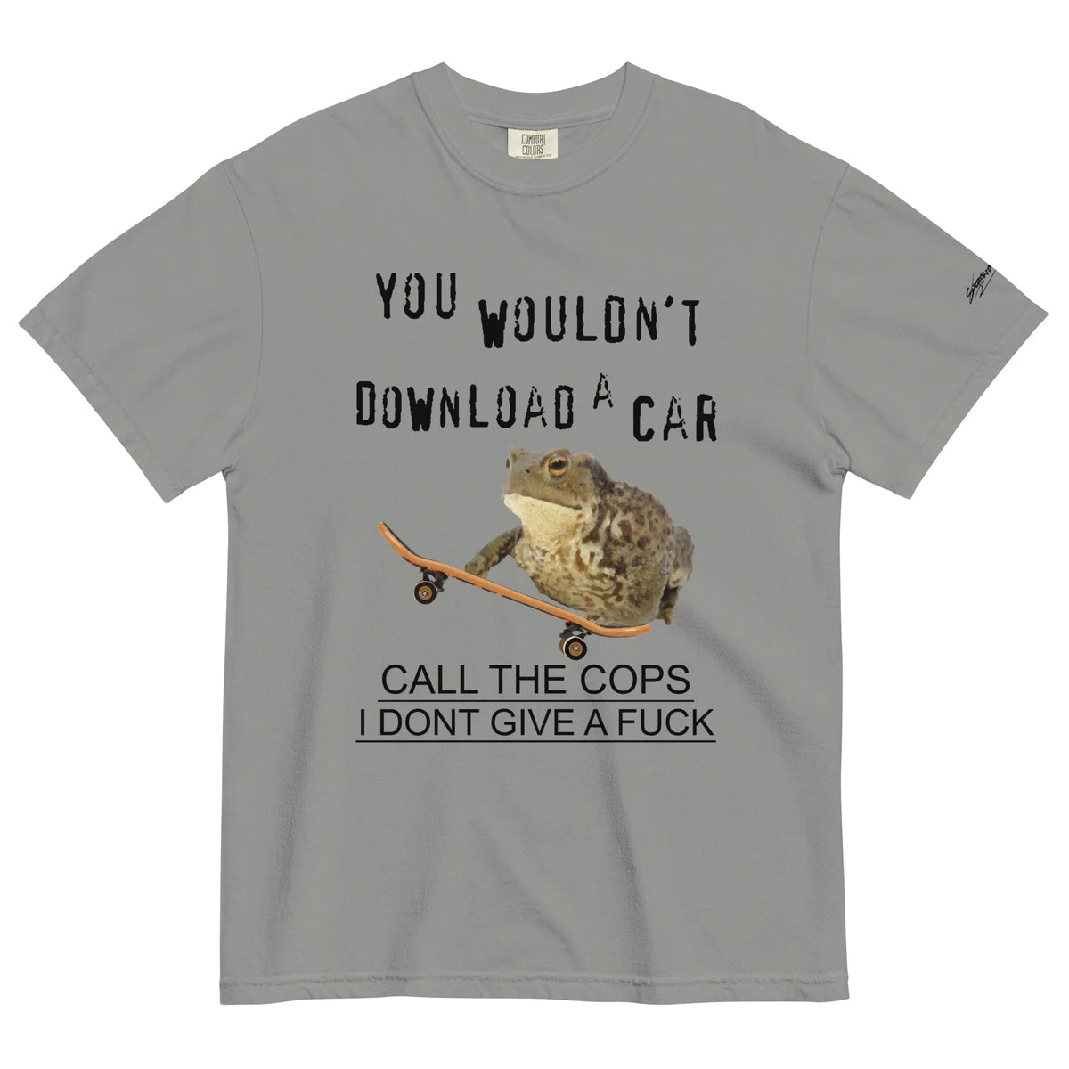 IDGAF Toad Men's T-Shirt - Shirtwascash