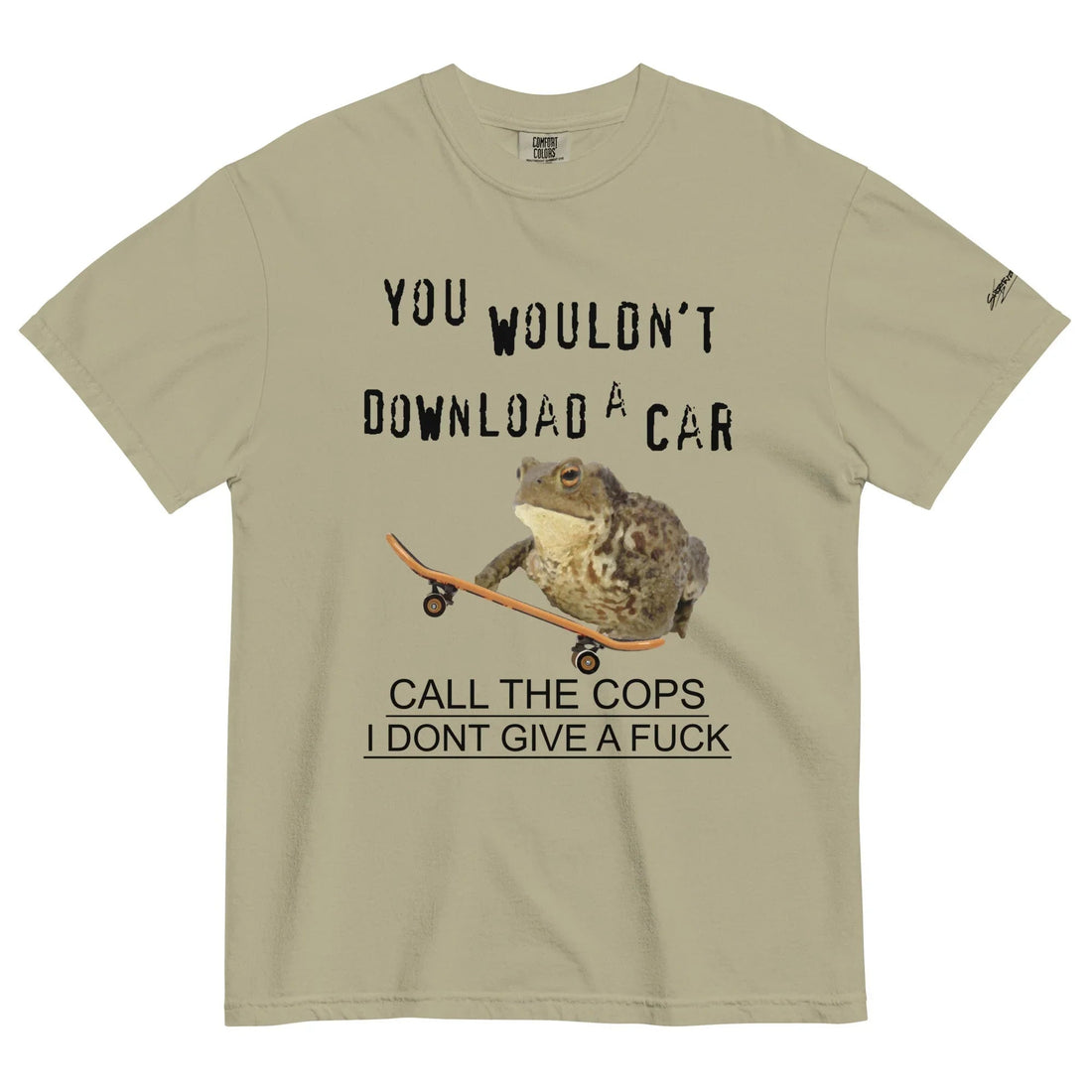 IDGAF Toad Men's T-Shirt - Shirtwascash