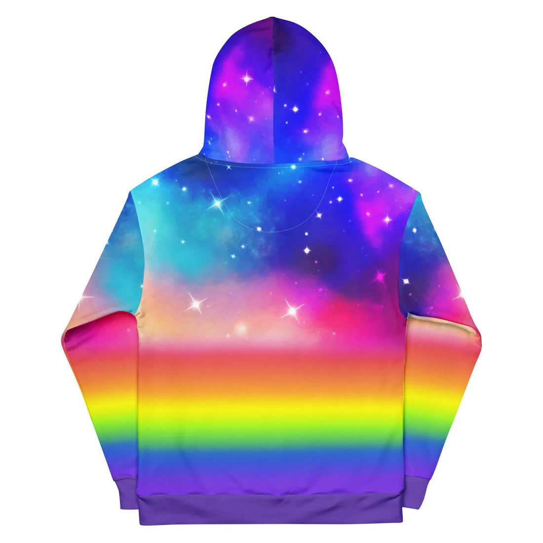 An electric fusion of interstellar imagery and viral internet nostalgia highlights a muscular retro 1980s animated hero (golden pageboy hair, soft pink open shirt) throwing his head back in ecstatic singing. Contact us with accessibility feedback, we'd love to help!