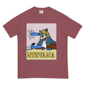 Nirvana T-Shirt in Midnight Grunge Cartoon. OEKO-TEX® 100, WRAP Certified, US Cotton Trust Protocol.