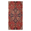 Mimicking a traditional Persian rug, this photorealistic design features a rich deep persian red field saturated with ornate motifs. Contact us with accessibility feedback, we'd love to help!