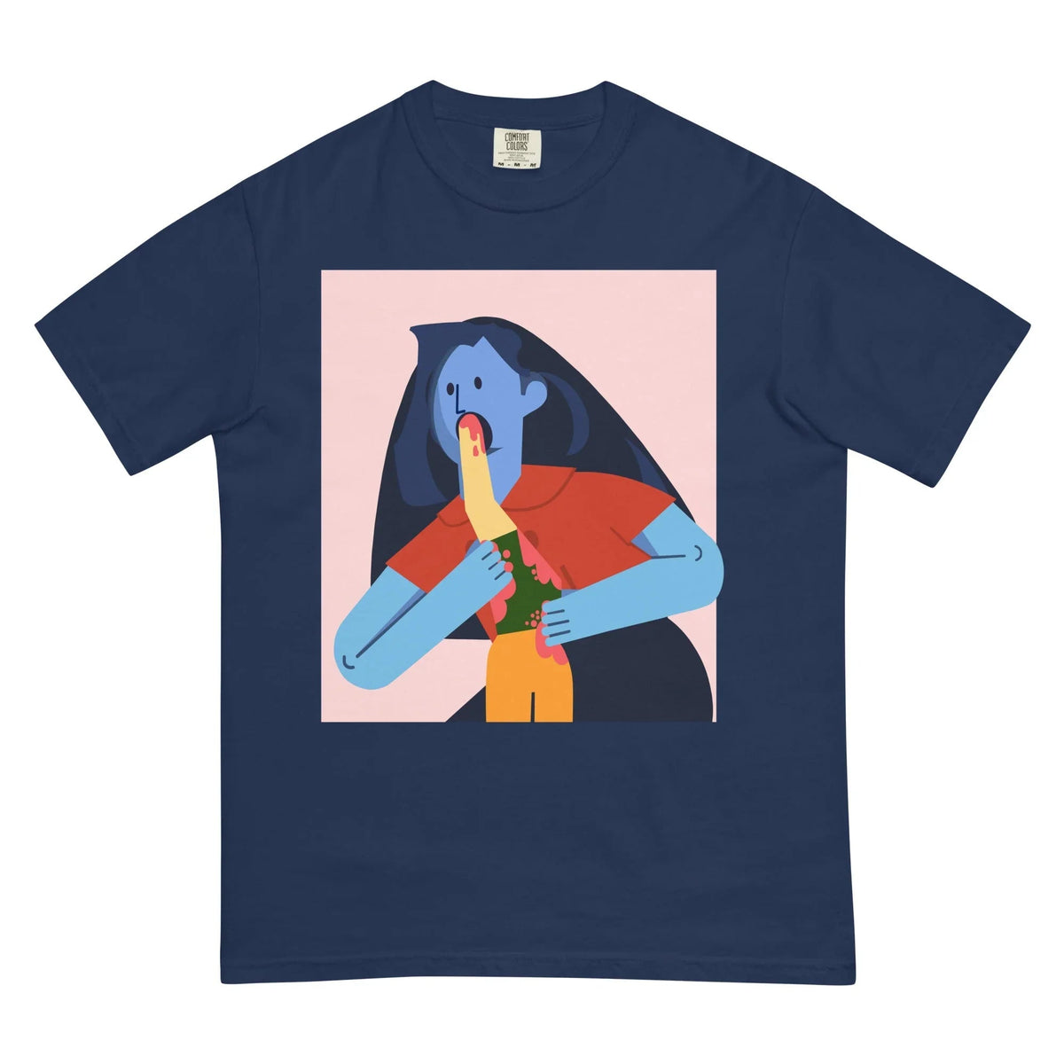 Woman Devouring Her Son Men's T-Shirt - Shirtwascash